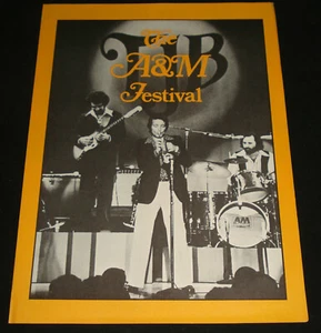 A&M / FESTIVAL AUSTRALIAN LP 1974 LISTING CATALOGUE FOLD OUT BROCHURE Carpenters - Bild 1 von 3