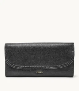 FOSSIL PORTAFOGLIO CLUTCH CLEO DONNA SWL3089001 IN VERA PELLE NUOVA - Imagen 1 de 2