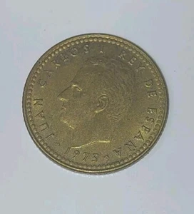 1975 (80) Spanien Peseta MIT FEHLER AUF RÜCKSEITE - Bild 1 von 10