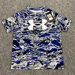 Under Armour Boys Short Sleeve Shirt Size Youth XS - Picture 1 of 11