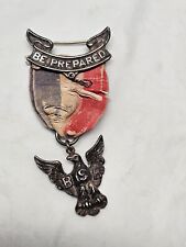 Vintage Sterling Eagle Scout Boy Scouts Badge Medal