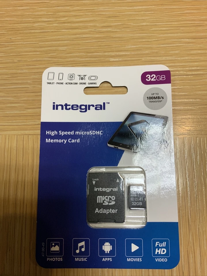 Integral High Speed Micro SDXC Memory CARD 32GB - Image 1 of 1