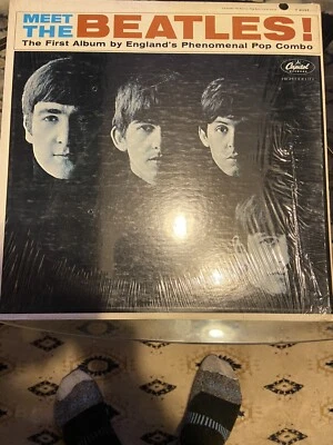 THE BEATLES “Meet The Beatles” 3 BMI, No George Martin, Still In Shrink, VG+/EX! Foto 1 de 4