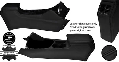 BLACK STITCH FULL CENTRE CONSOLE TUNNEL TRIM LEATHER COVERS FITS KIA NIRO 16-19 - Image 1 of 2