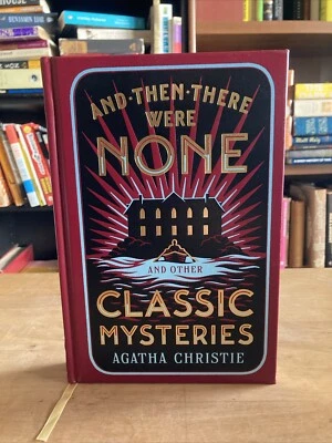 And Then There Were None & Other Classic Mysteries - Agatha Christie - DELUXE HC - Image 1 of 4