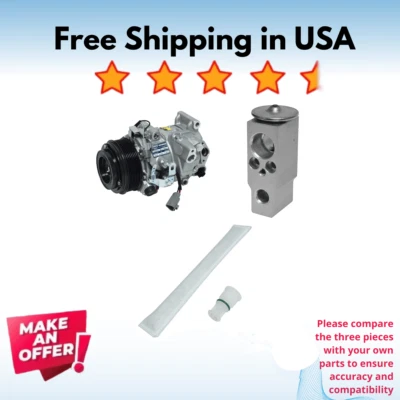 Kit Compressor A/C Fit Lexus ES350 2007-2012, Toyota RAV4 2006-2012 - Image 1 of 4