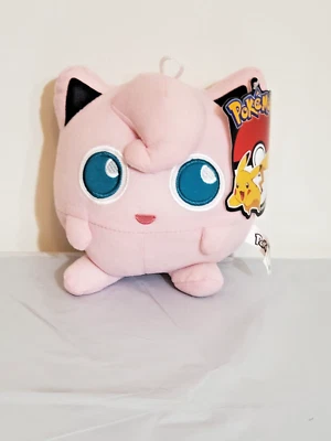 Muñeca suave de peluche de 6" con licencia oficial Nintendo Pokemon Jigglypuff Foto 1 de 4
