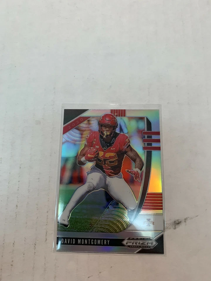 David Montgomery 2020 Prizm Draft Picks Silver Prizm Card #27 - Image 1 of 1