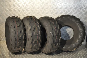 YAMAHA RAPTOR 80 18X7-7 FRONT AND REAR BOSS RACING SET OF 4 - Picture 1 of 4