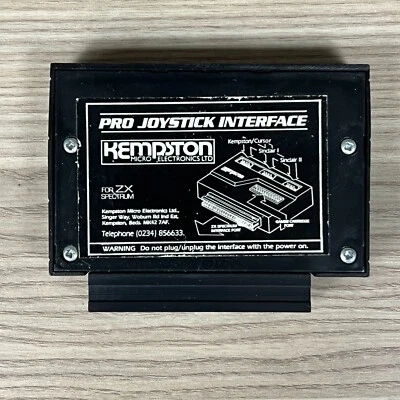 Interface De Joystick Pro Non Testée Sinclair ZX Spectrum Rétro Vintage Kempston - Photo 1/4
