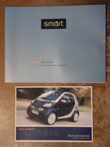SMART Media Services 2002 Booklet mit CD-Rom + Factory Postcard - Geneva Show - Bild 1 von 5