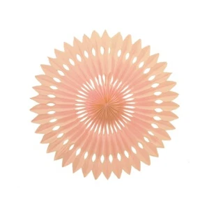 HANGING FAN PEACH 40CM PACK OF 1 Party Supplies - Bild 1 von 1