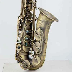 P.Mauriat 76 Alto Saxophone Antique Copper Plated E-flat with Case - Picture 1 of 11