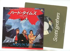 Mountain 7" Japan Hard Times PROMO 45rpm single - Picture 1 of 1