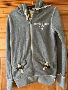 Better Rich Hoodie, Sweatshirt Jacke, grau, Gr. S - Bild 1 von 3
