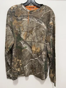 Real Tree Thermal Camouflage Long Sleeve Shirt Mens Size M (NEW without tags) - Picture 1 of 2