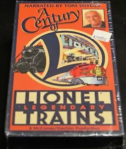A CENTURY OF LIONEL LEGENDARY TRAINS VHS TOM SNYDER PBS BRAND NEW UNOPENED - Picture 1 of 2