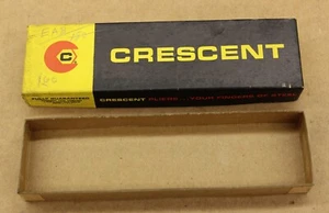 Vintage Crescent L26 6 Zoll Zange dünnes Nasenschlupfgelenk leere Box - Bild 1 von 6