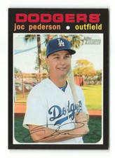 2020 Topps Heritage Joc Pederson  #224   Los Angeles Dodgers Baseball Card