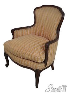 63348EC: French Louis XV Bergere Chair w. Down Seat