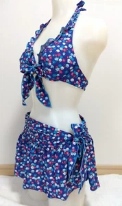 Rebecca Taylor hergestellt in Japan Träger Bikini Bademode Größe 9M (Oberteile) 11L (Unterteil) - Bild 1 von 23