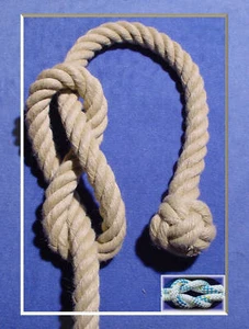Kletterseil 30 mm Klettertau, Polyhanf Seil, Handlaufseil, wetterfest Meterware - Bild 1 von 3