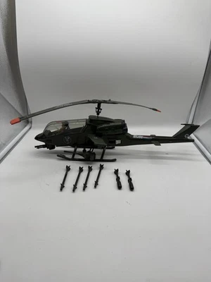 Helicóptero libélula Gi Joe 1983 de colección con billete salvaje 100 % completo funcionando Foto 1 de 4