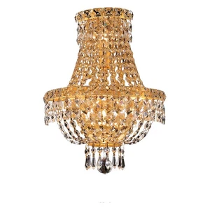 Elegant Lighting V2528W12G/RC Tranquil Wall Sconce Gold - Picture 1 of 1
