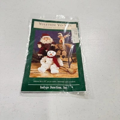 yuletide yo-yos 14" santa snowman reindeer by indygo junction - Image 1 of 4