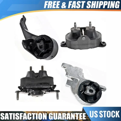 Kit de montaje de transmisión automática de motor de anclaje de 4 piezas para Pontiac G6 V6 2006 3,5 L automático Foto 1 de 4