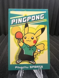 Pikachu Pingpong - Cracked Ice Holo - Electric Pikachu Card Database - Pokemon - Imagen 1 de 2