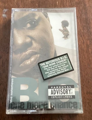 VTG Notorious B.I.G. One More Chance Cassette Tape Maxi SEALED 1995 Biggie Rap - Image 1 of 4