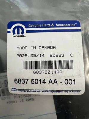 OEM 2015-2023 Dodge Challenger soporte delantero fascia conductor izquierdo 68375014AA nuevo Foto 1 de 2