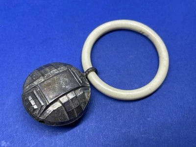 Ancien Hochet De Bébé En Argent 19 Eme Napoleon III - Photo 1/4