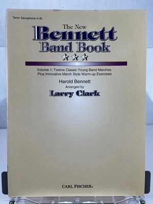 Harold Bennett The New Bennett Band Book Vol 1 Sheet Music Tenor Saxophone - Image 1 of 4