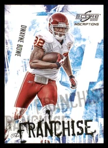 2009 Score Inscriptions Franchise #20 Dwayne Bowe /499 - Picture 1 of 2