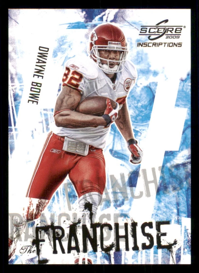 2009 Score Inscriptions Franchise #20 Dwayne Bowe /499 - Image 1 of 2