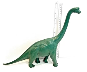 VINTAGE 1984 BRITISH MUSEUM BRACHIOSAURUS REALISTIC MODEL TOY DINOSAUR FIGURE - Picture 1 of 9