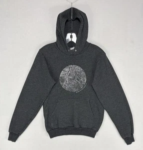 Skida Hoodie Gr. XS Mount Mansfield Topographic Print Heather Gray F498 Fleece - Bild 1 von 14