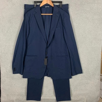 Traje Sene 2 Piezas Personalizado Talla 44 Azul Marino Soho Flex Tech Pantalones 37x36 Nuevo con Etiquetas $699 Foto 1 de 4