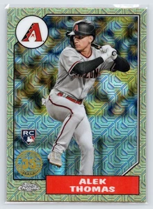 2022 Topps Chrome Mojo Alek Thomas RC #T87C-67 - Picture 1 of 2
