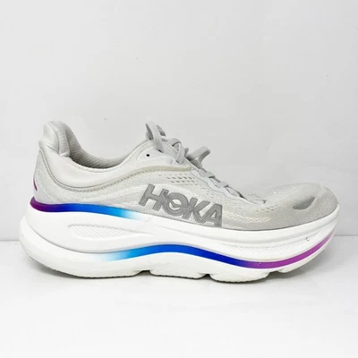 Hoka One One Womens Bondi 9 1162012 CYWH Gray Running Shoes Sneakers Size 9.5 B - Image 1 of 4