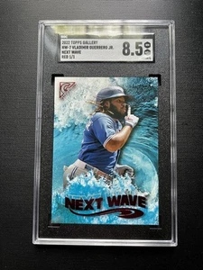 Vladimir Guerrero Jr. 2022 Topps Gallery Next Wave Red True 1/1 Blue Jays SGC8.5 - Imagen 1 de 7