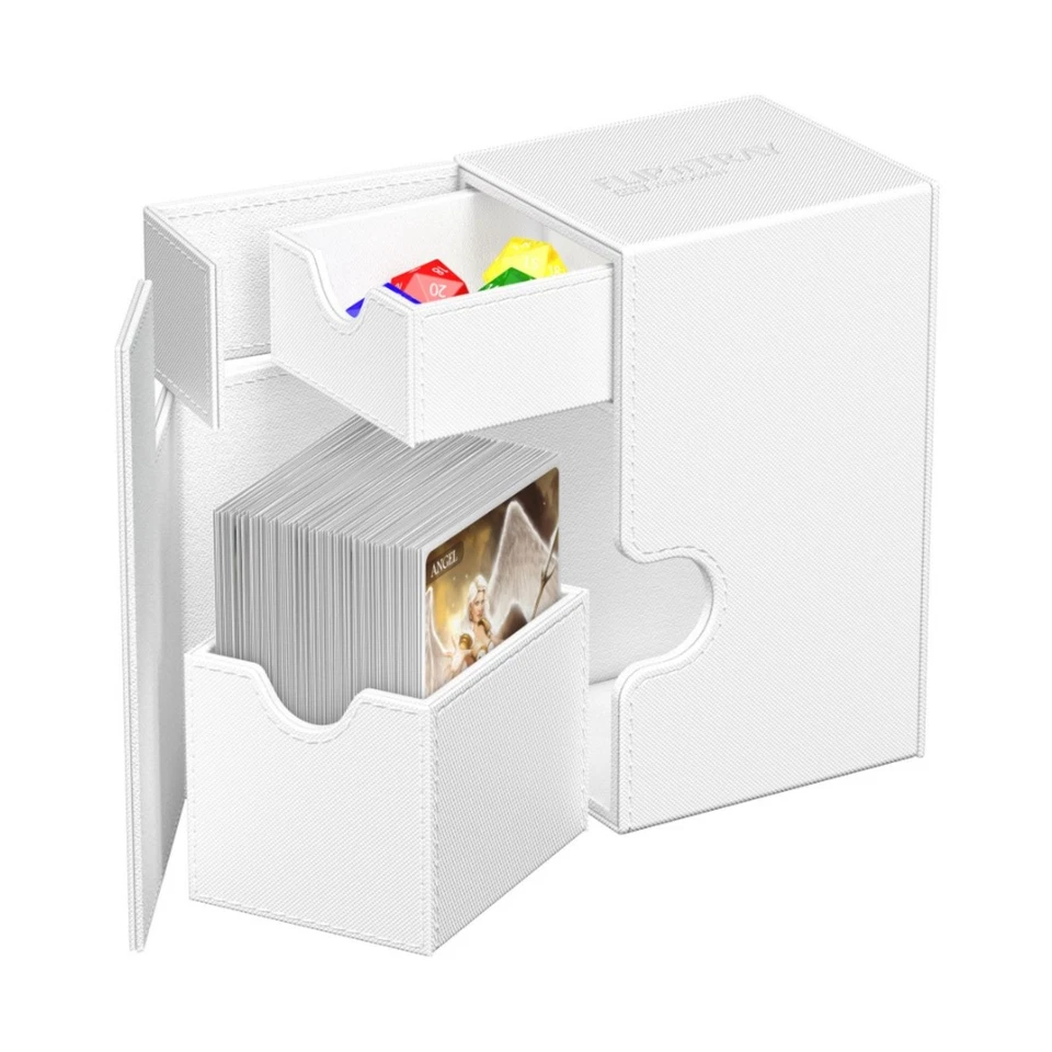 Ultimate Guard Deck Box Flip Deck Box con Bandeja - XenoSkin, Blanco (80+) Nuevo Foto 1 de 1