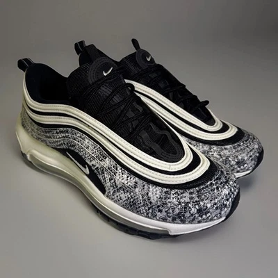 Mujer Nike Air Max 97 Tenis Cacao Serpiente Piel Estampado Negro CT1549-001 Talla 7.5 Foto 1 de 4