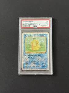 Psyduck Reverse Holo - 88/110 Legendary Collection Vintage Pokémon Card - PSA 5 - Picture 1 of 2