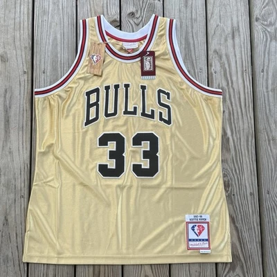 Camiseta para hombre Mitchell & Ness NBA Swingman Chicago Bulls 97-98 Scottie Pippen XL Foto 1 de 4