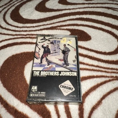 The Brothers Johnson Out Of Control 1984 A&M Records Cassette Tape *Sealed* - Image 1 of 3