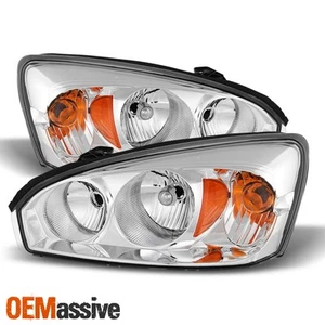 For 2004-2007 Chevy Malibu 2008 Malibu Classic LS/LT Halogen Type Headlight Pair - Picture 1 of 3