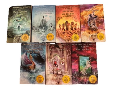 The Chronicles of Narnia by C.S. Lewis Book Set 1-7 Paperback Very Good - Image 1 of 4